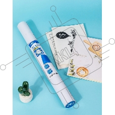 Пленка Deli EH832 Uspire для книги с липк.сл. ПП гладкая прозр. 500х5000