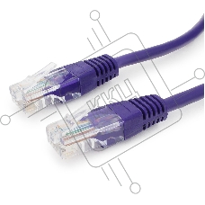 Патч-корд UTP Cablexpert PP12-1.5M/V кат.5e, 1.5 м, литой, многожильный (фиолетовый)