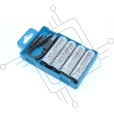 Аккумуляторная батарейка Beston (АА) 1400mAh, 1.5V с зарядкой Type-C 4 шт.