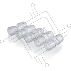 Заглушка для неона 220V 2835 круглого 16мм (10pkt) (End Cup 220V 2835 round neon)