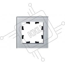 Рамка 1-м AtlasDesign Nature стекло алюм. SchE ATN320301