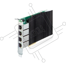 Сетевой адаптер PLANET 4-Port 10/100/1000T 802.3at PoE+ PCI Express Server Adapter (120W PoE budget, PCIe x4, -10 to 60 C, Intel Ethernet Controller)