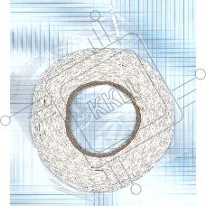 Скотч 3M двухсторонний для монтажа тачскринов, прозрачный, ширина 3мм, длина 55м