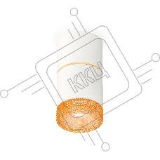 Светильник Ambrella Light XS7401202 SWH/CF белый песок/кофе MR16 GU5.3 (C7401, A2072, C7401, N7195)