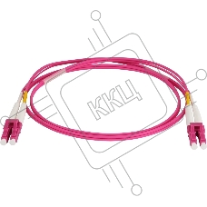 Патч-корд Lanmaster LAN-2LC-2LC/OM4/SL-3.0 2x50/125 OM4 LC дуплекс-LC дуплекс 3м LSZH