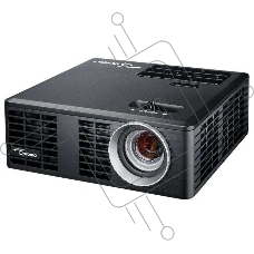 Проектор Optoma ML750e (DLP, LED, WXGA 1280x800, 700Lm, 15000:1, HDMI, USB, MHL, MicroSD, 1x1W speaker, 3D Ready, led 20000hrs, Black, 0.38kg)