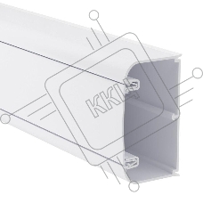 Кабель-канал 90 х 50 мм, с фронтальной крышкой (2 метра) Dkc 09501
