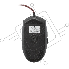 Мышь проводная ExeGate SL-9066 черный, 2400 dpi, USB, кнопки - 6