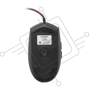 Мышь ExeGate EX285391RUS Professional Standard Laser SL-9066 (USB, лазерная, 2400dpi, 6 кнопок и колесо прокрутки, длина кабеля 1,5м, черная, Color box)