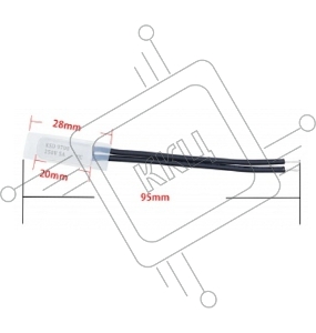 Термостат биметаллический KSD9700 5А/115 С нормально разомкнутый