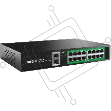 Коммутатор 16PORT 10/100M 16POE+2XGE+SFP P116GC NETIS
