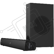 Колонки Creative Stage V2 2.1 черный 80Вт