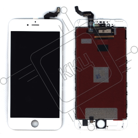 Дисплей Amperin для Apple iPhone 6S Plus в сборе с тачскрином (IPS), белый