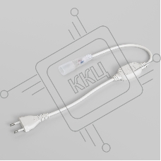 SSH- 6 / Сетевой шнур для неона 220V 2835 круглого 16мм