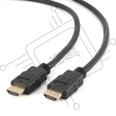 Кабель HDMI Cablexpert CC-HDMI4-6, 19M/19M, v2.0, медь, позол.разъемы, экран, 1.8м, черный, пакет