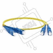 Патч-корд оптический соединительный (SM), 9/125 (OS2), SC/UPC-SC/UPC, (Duplex), LSZH, 2м