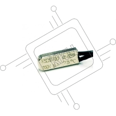 Термостат биметаллический KSD9700 5А/75 С нормально замкнутый
