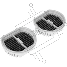 Фильтр Xiaomi сменный д/пылесоса Mi Vacuum Cleaner Light HEPA Filter (2-Pack) (BHR4634CN) (BHR4634CN) (723902)