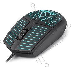 Мышь проводная SVEN RX-70 черный, 1200 dpi, USB, кнопки - 3