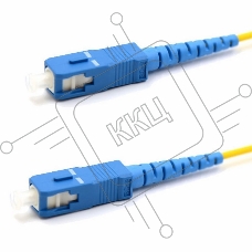 Патч-корд оптический соединительный (SM), 9/125 (OS2), SC/UPC-SC/UPC, (Simplex), LSZH, 1м