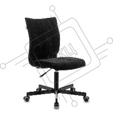 Кресло компьютерное Бюрократ CH-330M/LT-20 без подлокотников, черный, крестовина металл Кресло компьютерное Бюрократ CH-330M/LT-20 без подлокотников, черный, крестовина металл