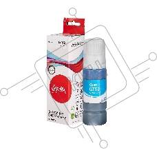 Чернила Sakura M0H54AE (№GT52 Cyan) для HP, голубой, 70 мл., 8000 к.