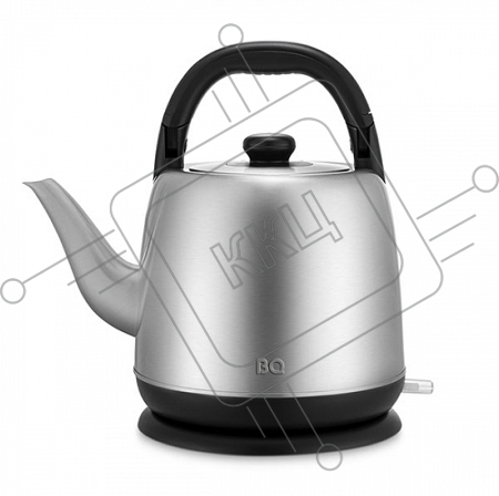 Чайник BQ KT2303S Steel-Black. Мощность:2200Вт/ Объем:4л/ Увеличенный объем чайника вмещает 16 кружек чая- продуманное решение для большой компании/ Корпус из нержавеющей стали увеличивает срок службы прибора и долго сохраняет температуру воды/ Параметры 