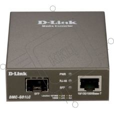 Медиаконвертор D-Link DMC-G01LC/C1A, Media Converter with 1 100/1000Base-T port and 1 100/1000Base-X SFP port.