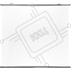 Экран Cactus 150x150см Map type CS-PSRM-150x150-BK 1:1 настенно-потолочный рулонный черный