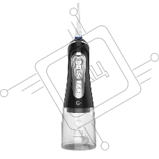 Ирригатор COMFY MAX G-HL06BLKS BLACK/SILVER GEOZON