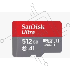 Флеш карта microSD 512GB SanDisk microSDXC Class 10 Ultra UHS-I A1 140MB/s