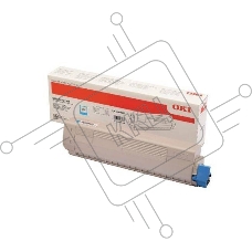 Картридж лазерный Oki C823 голубой 7К