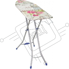 Доска гладильная НИКА Bell-Unior 1, ДСП, 4-х-опорная ножка, 112/34,5