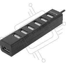 Универсальный USB разветвитель DEFENDER Quadro Swift USB2.0, 7 портов