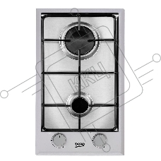 Встраиваемая газовая варочная поверхность Beko HDCG 32220 FX, Нержавеющая сталь