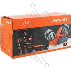 Рубанок электрический PATRIOT PL 850, мощность 900Вт, ширина строгания 82 мм, комплект для выборки четверти