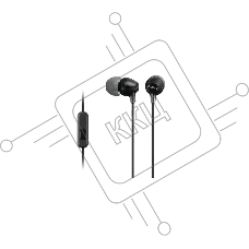 Гарнитура SONY MDR-EX15APBZE черный