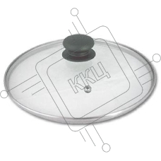 Крышка стеклян. TimA 4728 с ручкой с металл/обод 28см низ     