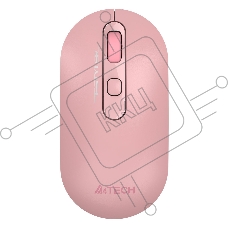 Мышь беспроводная A4Tech Fstyler FG20 розовый, 2000 dpi, радиоканал, USB, кнопки - 4