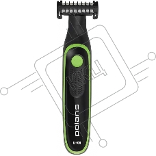 Машинка для стрижки Polaris PHC 0303RB черный/лайм 240Вт