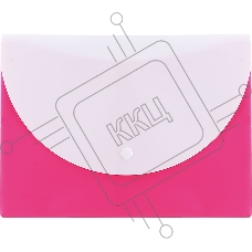 Конверт на кнопке Deli E38978 A5, горизонтальное расширение, полипропилен 0.18мм, ассорти