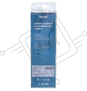 Переходник Buro USB Type-C (m) miniDisplayPort (f) USB Type-C (f) USB 3.0 A(f) 0.1м серебристый