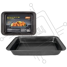 Форма для запекания Mallony BF-006 прямоугольная, размер: 37,5*25,5*5 см