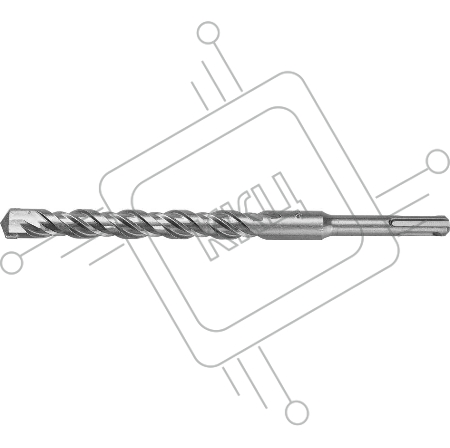 Бур ЗУБР SDS-plus 14 х 210 мм