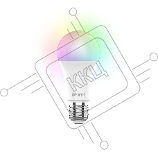 Умная лампочка HIPER IoT LED A3 RGB