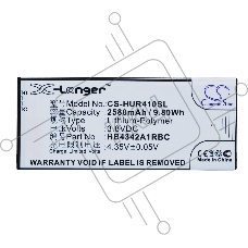 Аккумулятор CameronSino CS-HUR410SL HB4342A1RBC для Huawei Ascend Y5 2, Honor 5  3.8V / 2580mAh / 9.80Wh