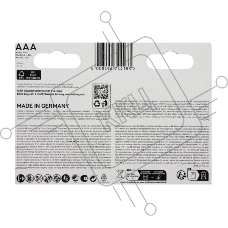 Батарея Varta LongLife Max Power Alkaline LR03 BL5+3 AAA (8шт) блистер