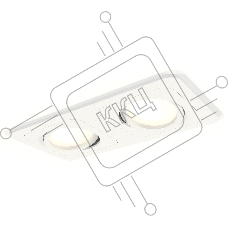 Комплект встраиваемого светильника Ambrella light XC7905010 SWH белый песок MR16 GU5.3 (C7905, N7710)