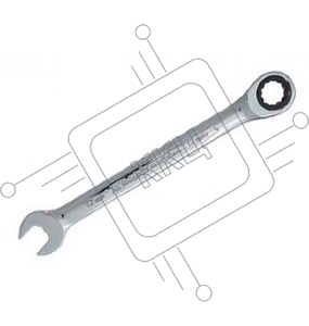 Ключ MATRIX 14801  комбинированный трещоточный 8мм crv зеркальный хром