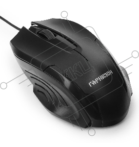 Мышь Гарнизон GM-110, USB, чип- Х, черный, 800 DPI, 2кн.+колесо-кнопка